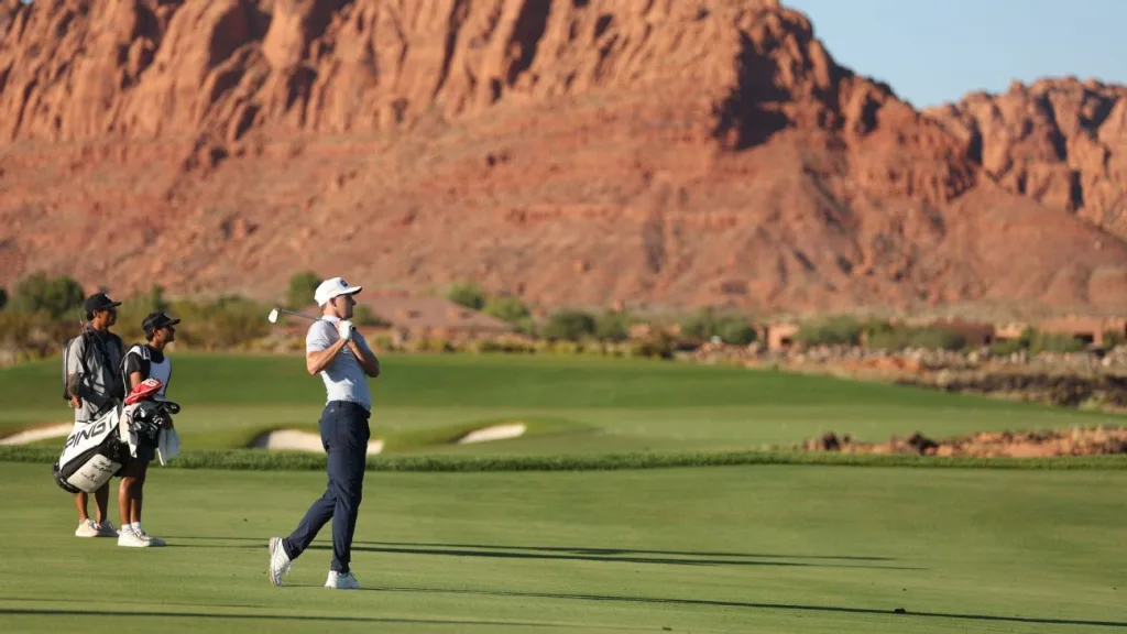 Matt McCarty takes lead at Black Desert in 2nd PGA Tour start