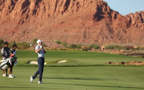 Matt McCarty takes lead at Black Desert in 2nd PGA Tour start