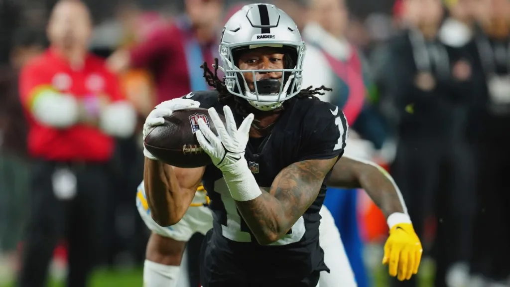 Raiders’ Jakobi Meyers (ankle) downgraded to doubtful vs. Steelers