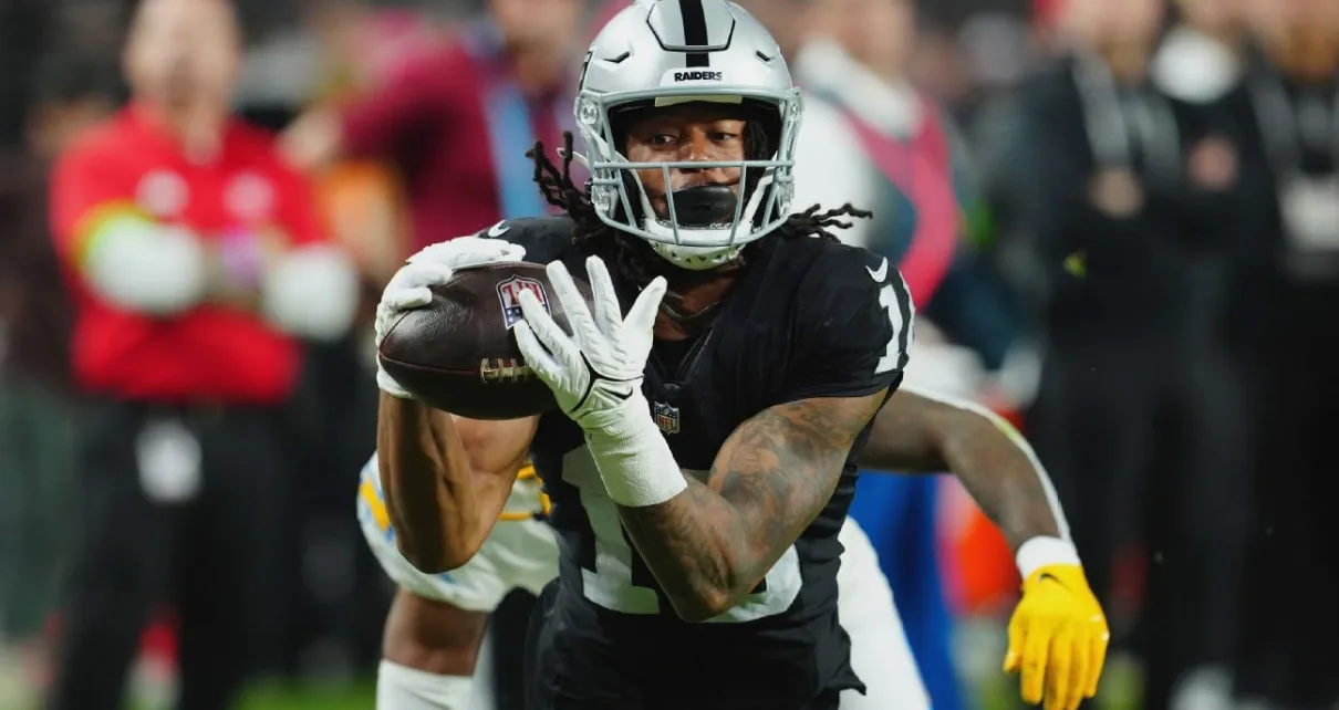 Raiders’ Jakobi Meyers (ankle) downgraded to doubtful vs. Steelers