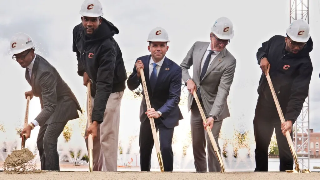 Cavaliers break ground on training facility set to open in 2027