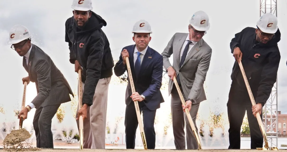 Cavaliers break ground on training facility set to open in 2027