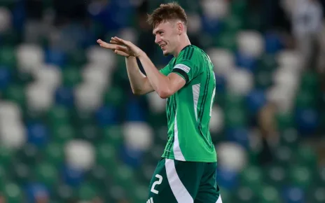 Conor Bradley to captain Northern Ireland against Belarus