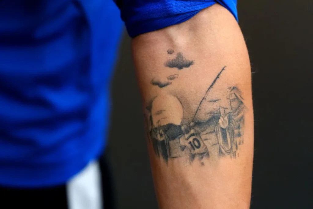 Topi Keskinen: The Finland star who sports a tattoo of Wayne Rooney fishing