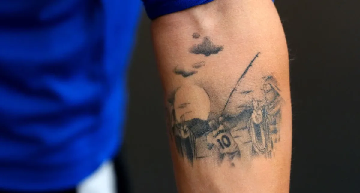 Topi Keskinen: The Finland star who sports a tattoo of Wayne Rooney fishing