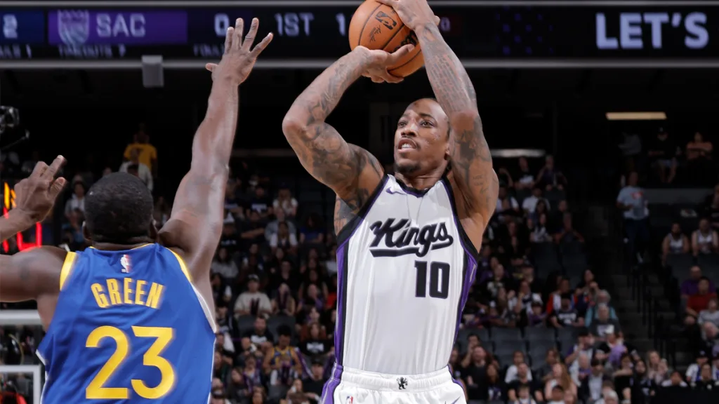 What we learned in DeRozan’s perfect Kings preseason debut vs. Warriors