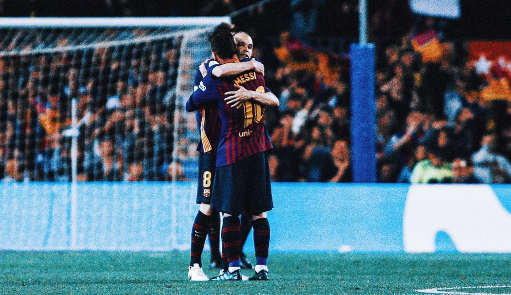 Lionel Messi lauds ‘magical’ Andrés Iniesta in farewell post to retiring Spain, Barcelona legend