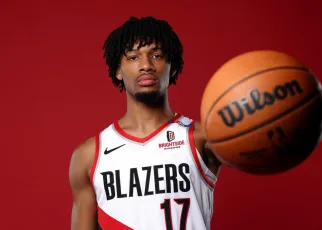 Portland’s Shaedon Sharpe out 4-6 weeks due to labral tear in left shoulder