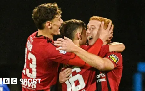 Co Antrim Shield: Crues edge Blues as Larne, Glens and Ballymena progress