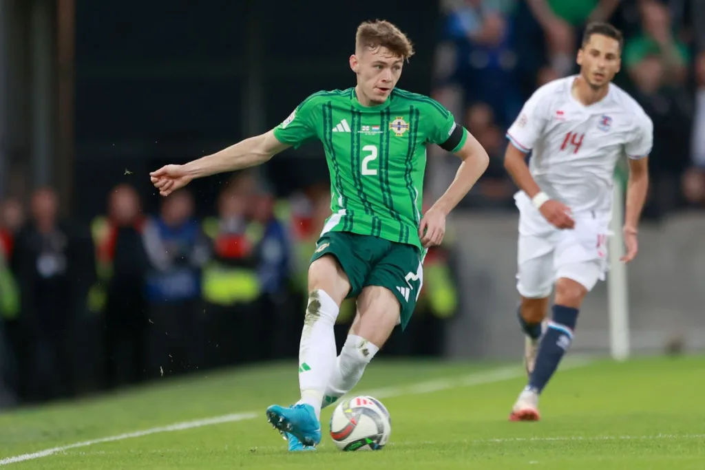 Conor Bradley hoping to push Liverpool claims with Northern Ireland performances