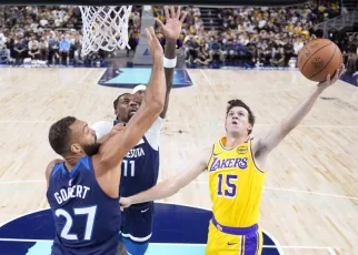 Lakers coach JJ Redick has noticed Austin Reaves’ defensive acumen