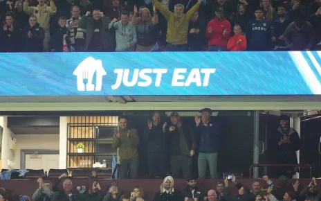 Prince of Wales celebrates Aston Villa’s Champions League win over Bayern Munich