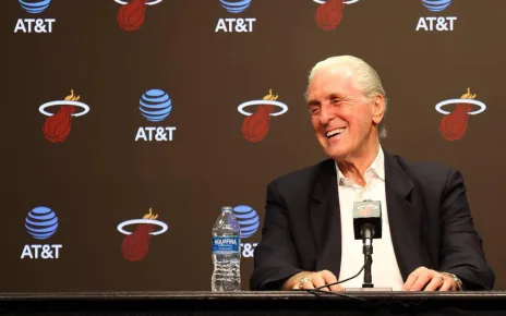 Miami Heat honoring president, ex-coach Pat Riley by naming court after him