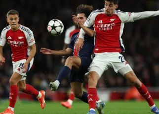 Champions League: Arsenal beat PSG, Dortmund demolish Celtic