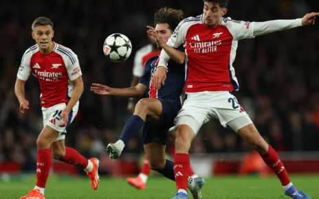 Champions League: Arsenal beat PSG, Dortmund demolish Celtic