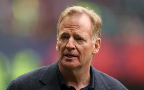 Roger Goodell says he wouldn’t be surprised if a Super Bowl is played internationally