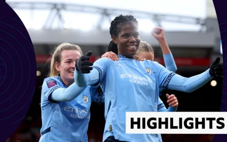 Shaw scores twice as Man City go top of WSL