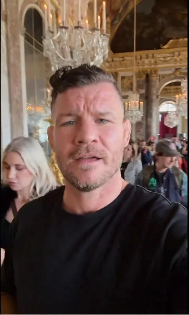 Former UFC champion Michael Bisping ‘chases after’ thief who stole his wife’s bag before claiming it back and giving ‘him a kick up the a**’