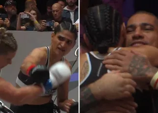 Alex Pereira’s sister Aline scores vicious KO