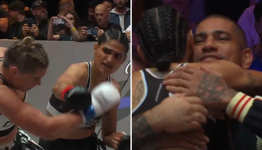 Alex Pereira’s sister Aline scores vicious KO