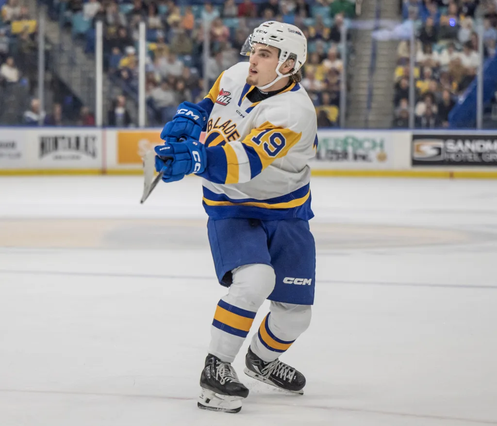 Saskatoon Blades Have Exactly What They Need in Ben Riche – The Hockey Writers – WHL