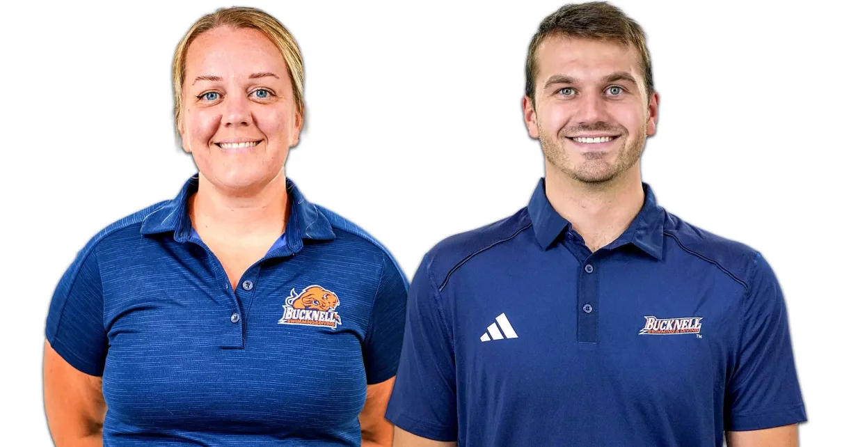 Brie Globig, Collin Hummel Join Bucknell Swimming & Diving Coaching Staff