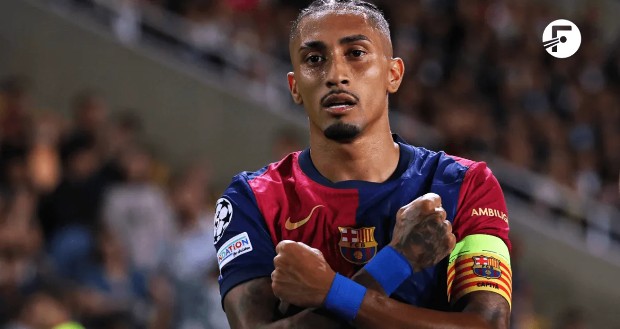 Captain Raphinha flourishing in new role at Barcelona