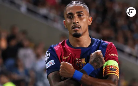 Captain Raphinha flourishing in new role at Barcelona