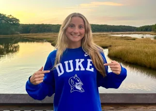 Sprinter Riley Anderson, #14 in Class of 2026, Verbals to Duke