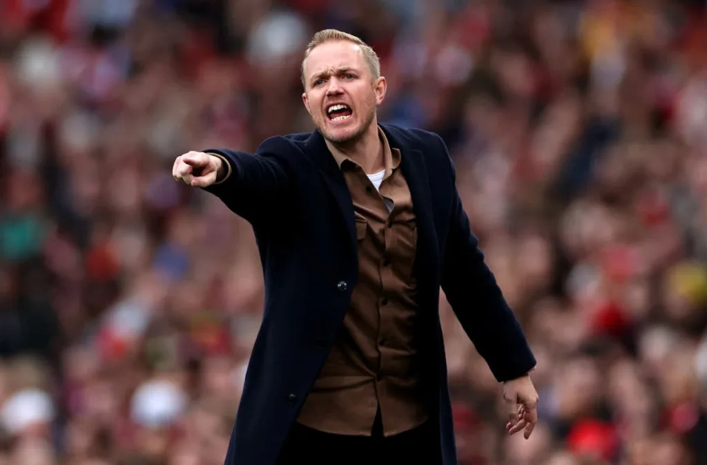 Jonas Eidevall responds to Arsenal criticism of ahead of Chelsea ‘must-win’