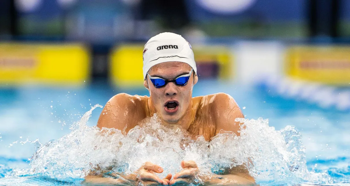 Hubert Kos Swims 47.33 100 Yard IM To Clinch Win At Texas Men’s Pentathlon