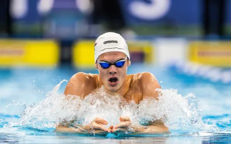 Hubert Kos Swims 47.33 100 Yard IM To Clinch Win At Texas Men’s Pentathlon