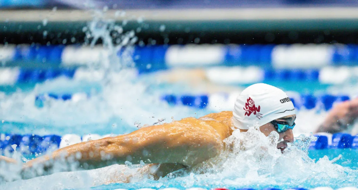 Ilya Kharun Swims 46.91, The Third Fastest 100 IM All-Time, As ASU Sweeps All-Arizona Quad