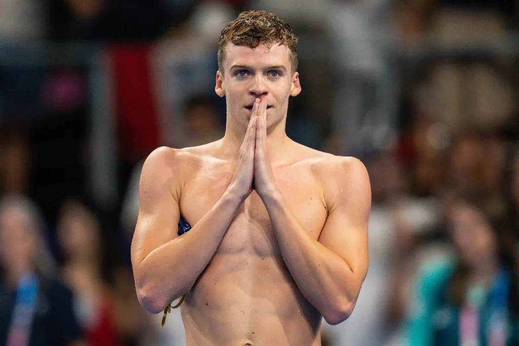 Leon Marchand Slept 11 Hours Before the 200 IM Final in Paris