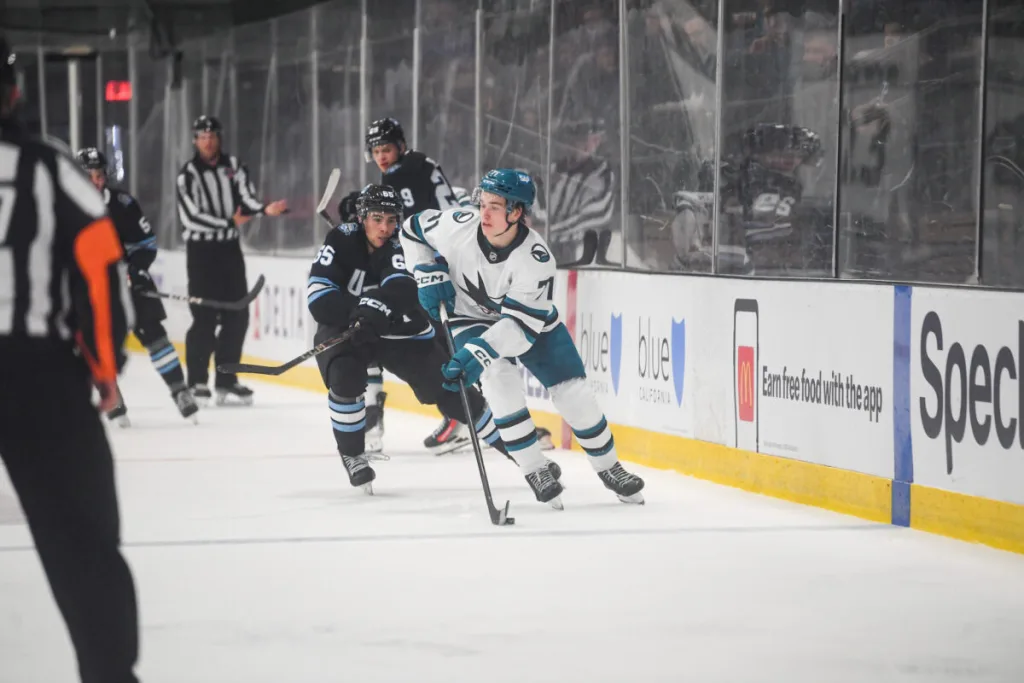 San Jose Sharks’ Macklin Celebrini Scores 1st Career Goal – The Hockey Writers – NHL News