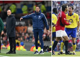 Martin Keown accuses old enemy Ruud van Nistelrooy of waiting for Manchester United to sack Erik ten Hag