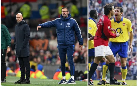 Martin Keown accuses old enemy Ruud van Nistelrooy of waiting for Manchester United to sack Erik ten Hag