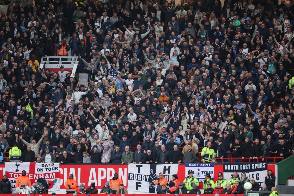 Tottenham condemn ‘abhorrent, unacceptable’ homophobic chanting from fans during win over Man United