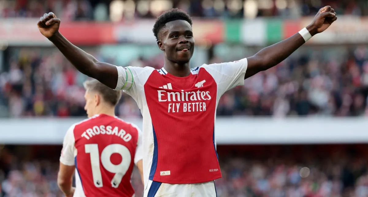 Bukayo Saka has become the leader who can deliver Arsenal the title