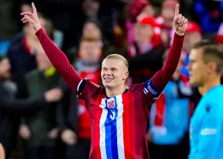 Erling Haaland becomes Norway’s all-time record goalscorer in just his 36th international match