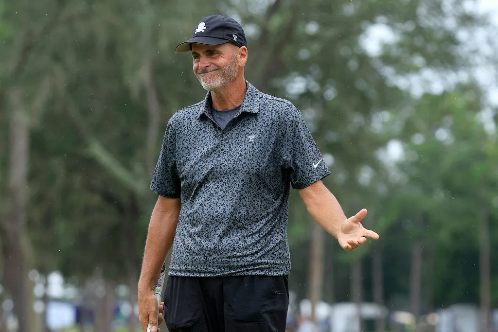 Rocco Mediate wins a trophy for Francesca as he captures Furyk & Friends on second playoff hole