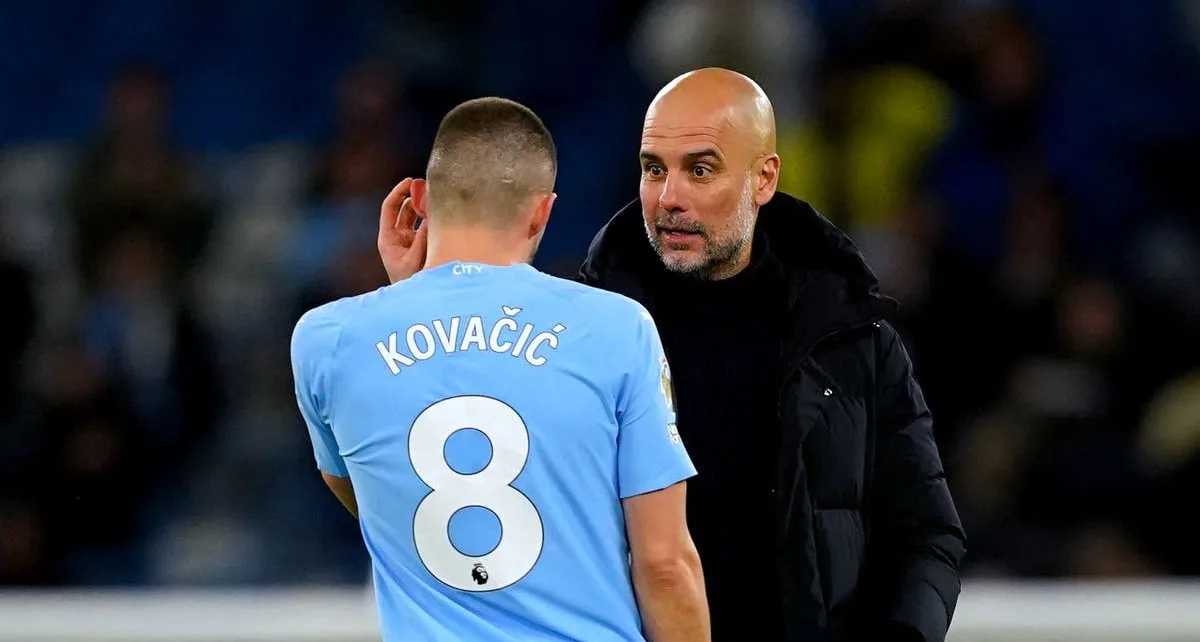 Pep Guardiola pleased for ‘important’ Mateo Kovacic after brace against Fulham