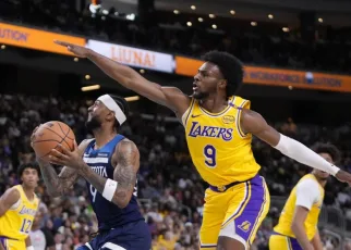 Lakers fall in preseason opener to the Timberwolves