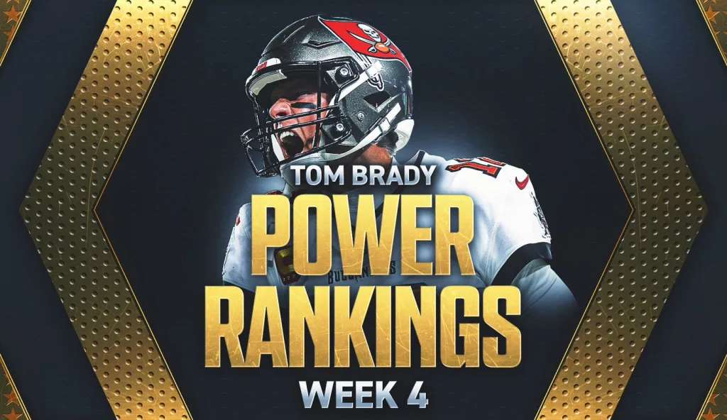 Tom Brady’s NFL Power Rankings: Who’s on rise, who tumbled out after Week 4?