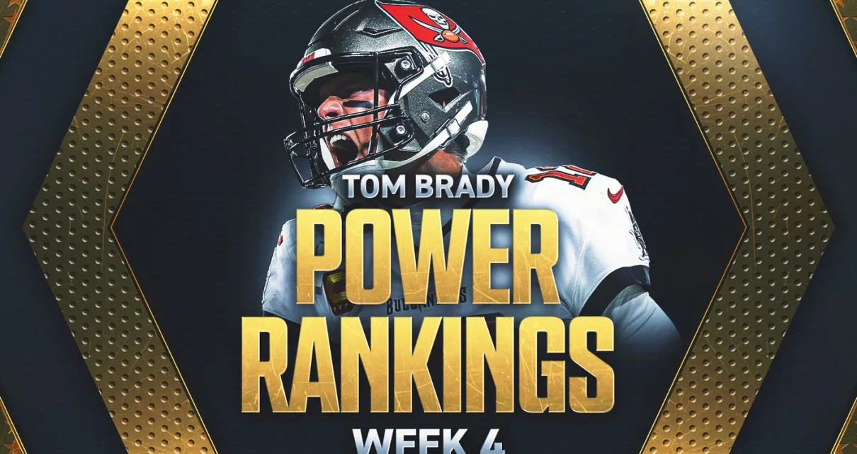 Tom Brady’s NFL Power Rankings: Who’s on rise, who tumbled out after Week 4?