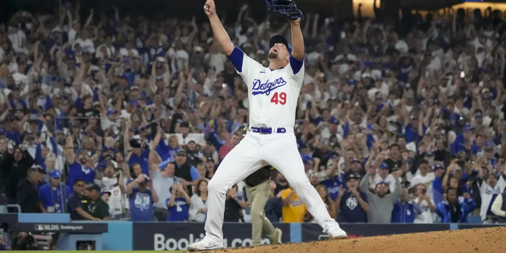 Blake Treinen attends daughter’s birth, then closes Dodgers’ NLDS win