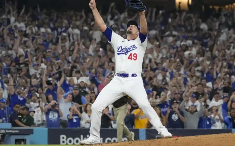 Blake Treinen attends daughter’s birth, then closes Dodgers’ NLDS win