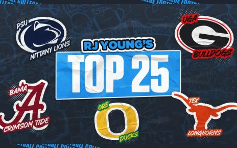 2024 college football rankings: Oregon takes top spot after win over Ohio State