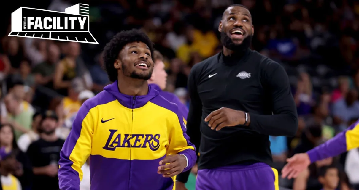 LeBron and Bronny share court for 1st time in preseason | The Facility