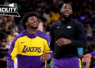 LeBron and Bronny share court for 1st time in preseason | The Facility